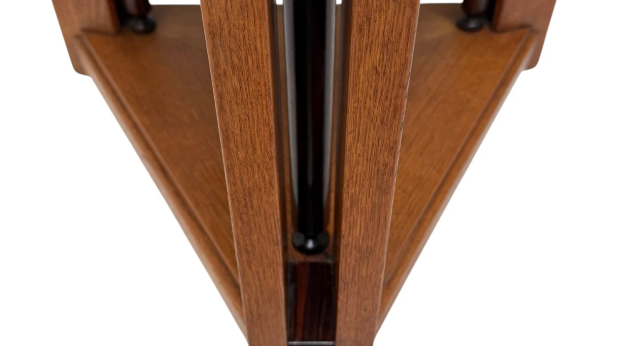 Art Deco Modernist Triangular Side Table by Anton Lucas, 1920s